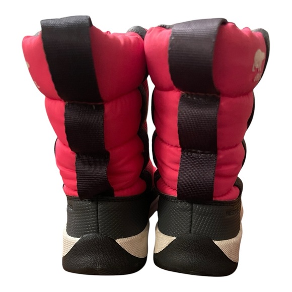 Sorel Youth Whitney II Puffy Mid Waterproof Boots Tropic Pink Size 9 - Picture 3 of 11